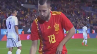 Spain vs Costa Rica 5-0 -Jordi Alba Goal All Goals & Extended Highlights - Friendly 11/11/2017 HD