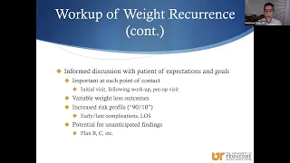 The FELLOW Project: Surgical Treatment of Weight Recurrence Following Bariatric Surgery