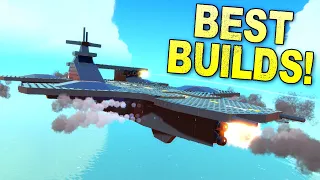 Crazy Auto-Stabilizing Helicarrier, Runner, and MORE! [BEST CREATIONS] - Trailmakers Gameplay