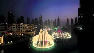 Dubai Fountain   Time to Say Goodbye   Andrea Bocelli and Sarah Brightman HD