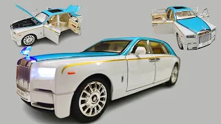 Uboxing of Rolls Royce phantom 1:24 Scale Diecast Model Car