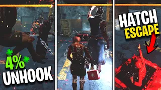 SALTY KILLER COMPLAINS ABOUT THE 4% UNHOOKED AT LAST SECOND... | Dead By Daylight #DBD