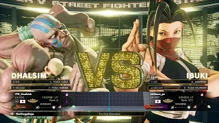 SFV Champion Edition 🔥 ITK_itsukick (Dhalsim) Vs ebihara_pc (Ibuki) 🔥 Online Match's 01-15-2023