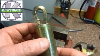 (397) Kryptonite Keeper Bicycle Lock Autopsied - One TOUGH Lock!!!