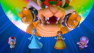 Mario Party 10 - Bowser Party - Whimsical Waters - Bowser vs Toad, Rosalina, Daisy, Toadette