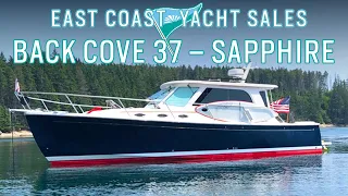 2014 Back Cove 37 [SOLD] - For Sale by Scott Woodruff from East Coast Yacht Sales