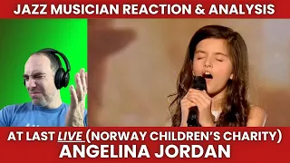 At Last Live [Angelina Jordan Reaction - Telethon for Plan International Norway Children's Charity]