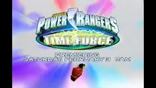 2001-02 | Fox Kids | Time Force | "Time's Up" premiere promo 3