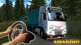 Volvo FH12 - Euro Truck Simulator 2 with Logitech G27 | Wheel camera #7