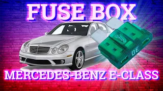 Mercedes Benz E Class (2003-2009) fuse box diagrams