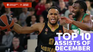 Top 10 Assists | December | 2022-23 Turkish Airlines EuroLeague