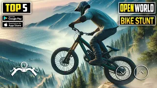 Top 5 New Bike Stunt Racing Games 2024 | Best Bike Driving Games For Android