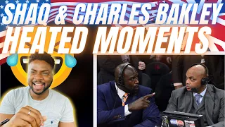 🇬🇧BRIT Reacts To CHARLES BARKLEY & SHAQ HEATED MOMENTS!