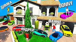 ЗАТРОЛЛИЛ DONNY И ДИМКУ И УГНАЛ ВСЕ ЧИТ ТАЧКИ! КОМАНДНАЯ БИТВА ВОРОВ В GTA 5 ONLINE!