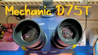 Microscope 🔬 unboxing and fitting. Mechanic D75T @ahadcreation.