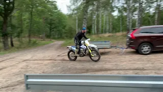 First Ride Husqvarna FE250 2021