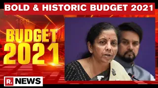Panelists Speak To Arnab Goswami After Finance Minister Presents Union Budget In The Parliament
