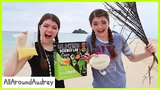 Making Slime On The Beach / AllAroundAudrey