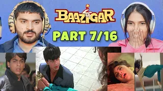 Baazigar : Ajay kîllêdd seema | Shah Rukh Khan| Shilpa Shetty| Pakistani Reaction | PART 7/16