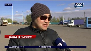 В Актюбинской области солярки осталось на пять большегрузных фур