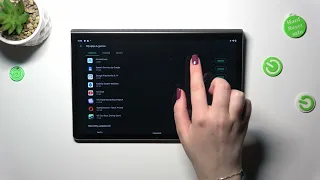 How to Update the Applications on a LENOVO Yoga Tab 11 - Google Play Store Updates