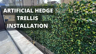 ARTIFICIAL HEDGE TRELLIS, FENCING AND SCREENING