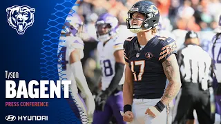 Tyson Bagent on potentially making his first NFL start | Chicago Bears