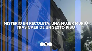 MISTERIO EN RECOLETA: UNA MUJER MURIÓ TRAS CAER DE UN SEXTO PISO - Telefe Noticias