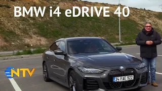 @NTV Saffet Üçüncü, BMW i4 eDrive 40'ı detaylarıyla inceliyor (0'dan 100'e)