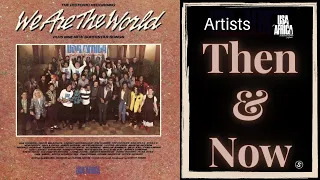 We are the world | Artists then and now
