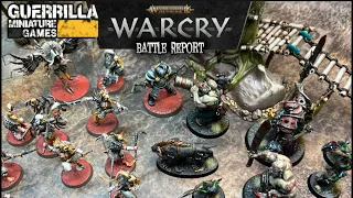 WARCRY 2nd Edition Battle Report - Ogors vs. The Corvus Cabal