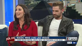 Magic Mike Live Las Vegas transitioning to Sahara Las Vegas