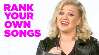 Kelly Clarkson Ranks Her Own Songs