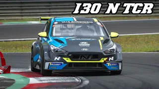 Hyundai i30N TCR - backfire & fly by's - 2020 testing at Zolder