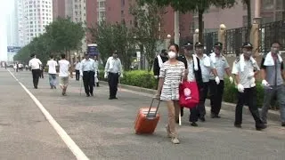 China blast residents evacuated over chemical fears