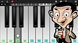 Mr. Bean Animated Theme (PERFECT PIANO) EASY Piano Tutorial