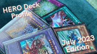 July 2023 Elemental Hero Yu-Gi-Oh! Deck Profile