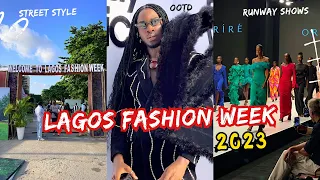LAGOS FASHION WEEK 2023 | VLOG | STREET-STYLE & RUNWAY SHOWS!