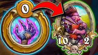 Super Early Bloodgem Scaling! | Hearthstone Battlegrounds