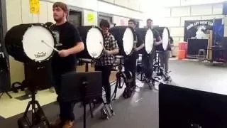 Bass drum warm up!