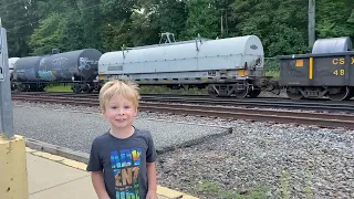 CSX Train Tracking at Woodbourne, PA 81422