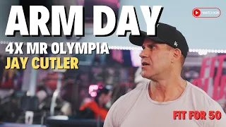 ARM DAY WALKTHROUGH | 4X MR OLYMPIA | JAY CUTLER