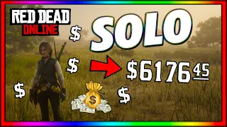 EASIEST *SOLO* MONEY/XP GLITCH IN RED DEAD ONLINE! (RED DEAD REDEMPTION 2)