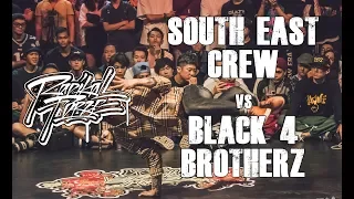 RADIKAL FORZE JAM 2019 | TOP 16 BBOY 4vs4 | SOUTH EAST CREW vs BLACK 4 BROTHERZ