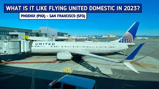 REVIEW | United Airlines | Phoenix (PHX) - San Francisco (SFO) | Boeing 737-900ER | Economy