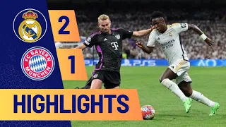 Real Madrid vs Bayern Munich 2-1 | Highlights And All Goals | UCL Semi Final Leg 2 - 2024