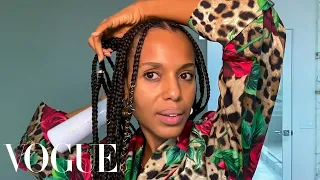 Kerry Washington's Guide to Foolproof Eyeliner and a Bold Red Lip | Beauty Secrets | Vogue