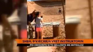 SHBA, 9-vjeçarja vret instruktorin - Top Channel Albania - News - Lajme