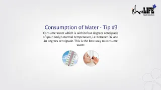Health Tips| Water