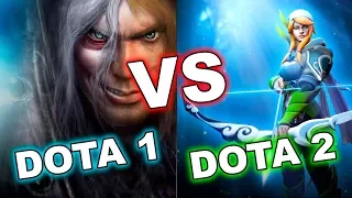 Dota 2 VS Dota 1 AFTER 10 YEARS!